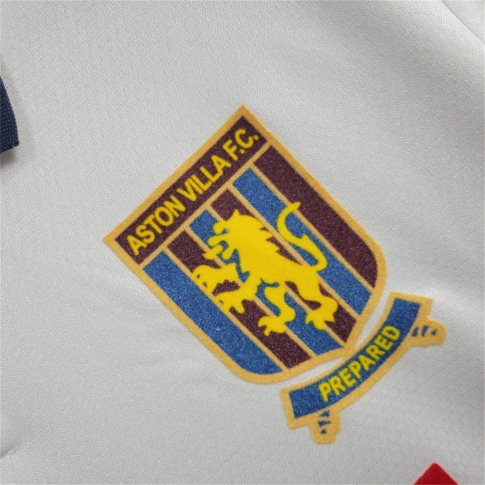 Aston Villa Retro Football Jersey Third Away Custom Shirt 1994-95 - ujerseystore