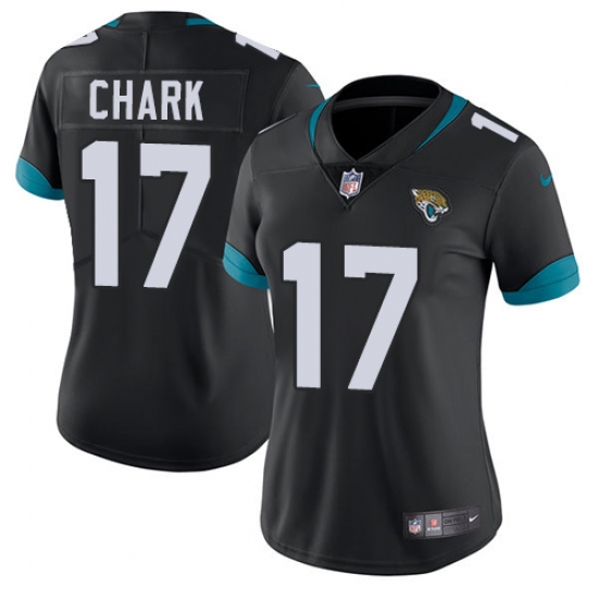 Women's Nike Jacksonville Jaguars #89 DJ Chark Teal Green Team Color Vapor Untouchable Limited Player NFL Jersey