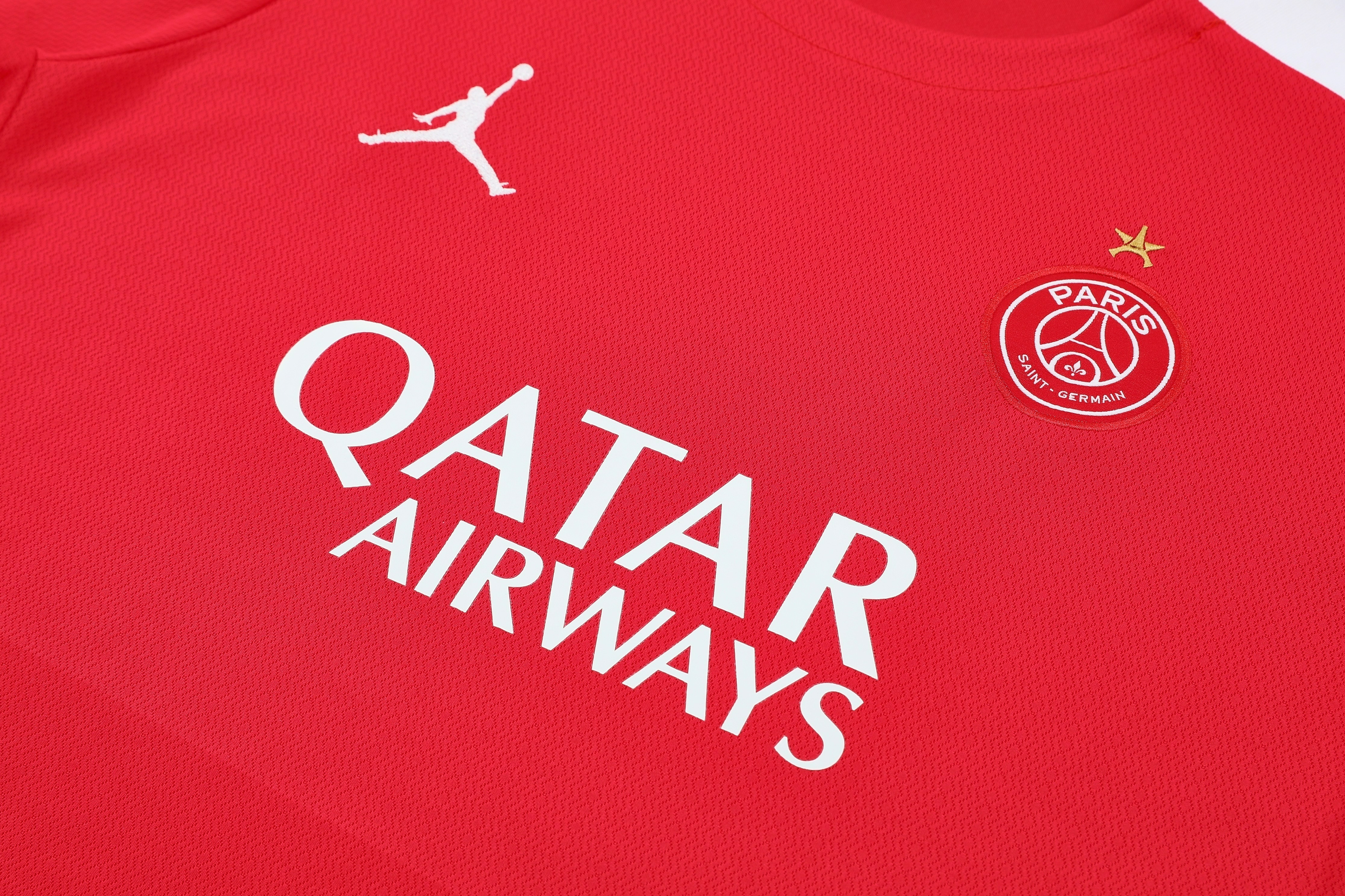 PSG Training Jersey Kit Red 2025/26 - With Star