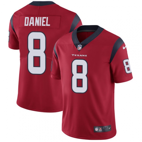 Men's Nike Houston Texans #8 Trevor Daniel Red Alternate Vapor Untouchable Limited Player NFL Jersey - Ujersey