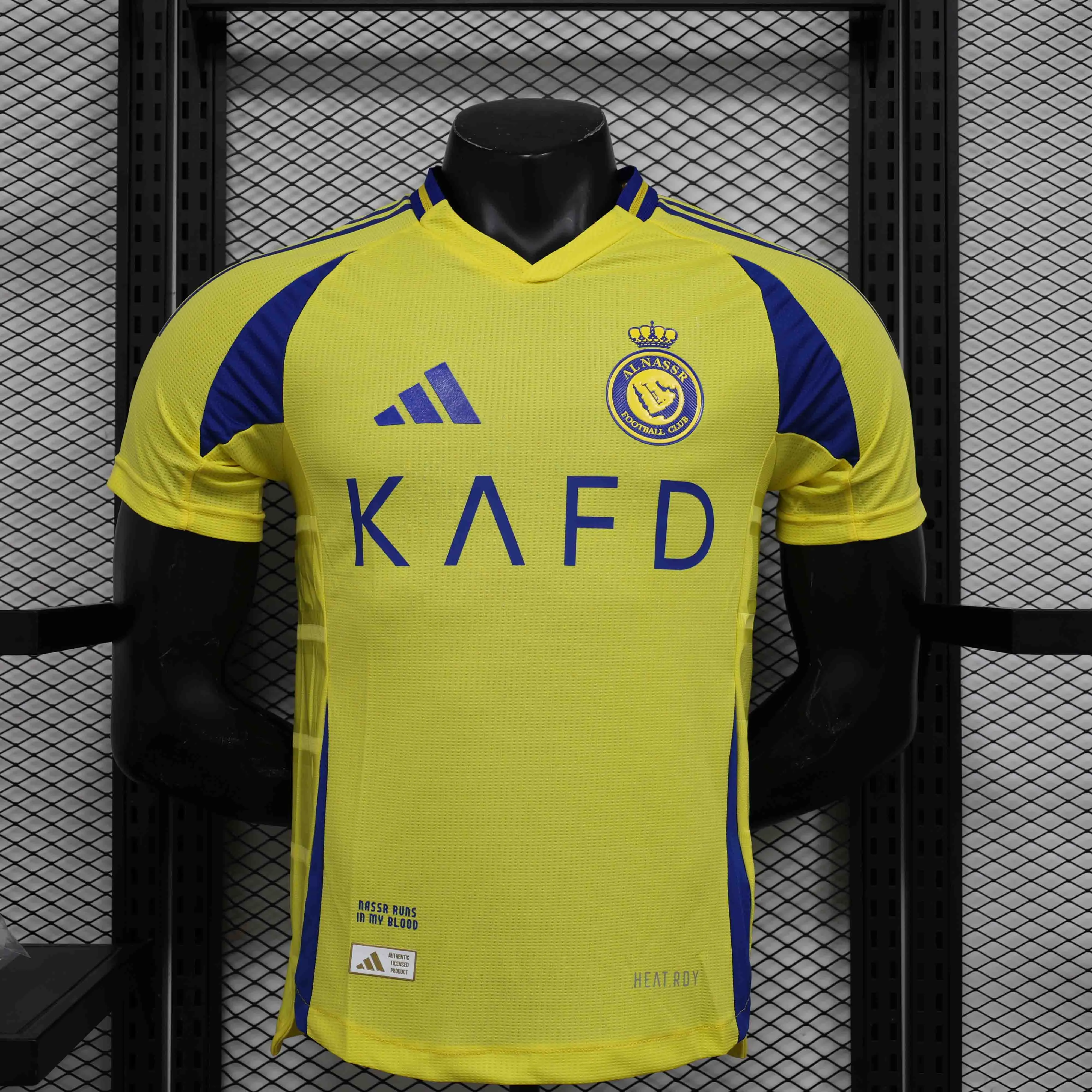 Al Nassr Soccer Jersey Home Shirt 2024/25 - Ujersey NHL