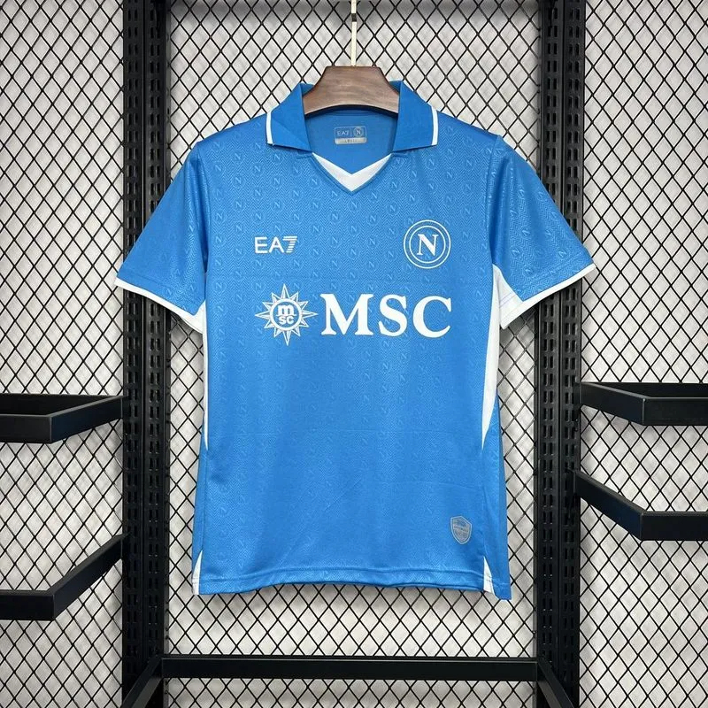 Napoli Soccer Jersey Home Custom Shirt 2024/25 - ujerseystore