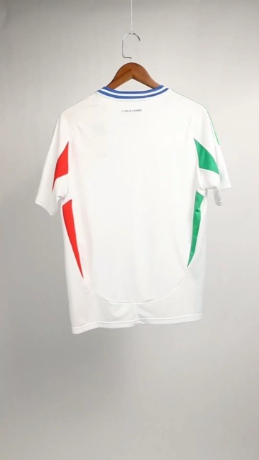 Italy Soccer Jersey Away Custom Shirt EURO 2024