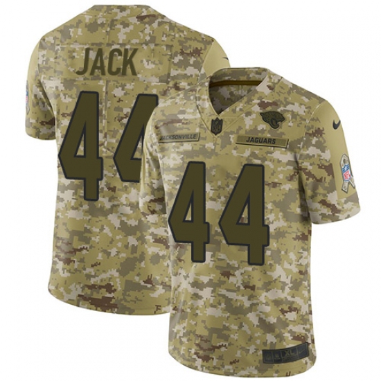 Youth Nike Jacksonville Jaguars #44 Myles Jack Limited Camo 2018 Salute to Service NFL Jersey - Ujersey