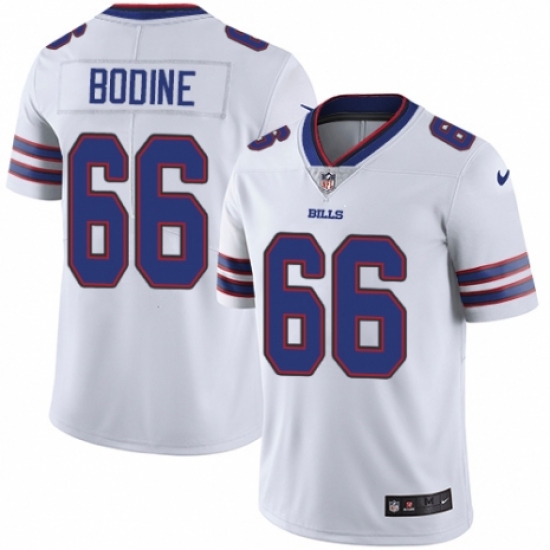 Youth Nike Buffalo Bills #66 Russell Bodine White Vapor Untouchable Elite Player NFL Jersey - Ujersey