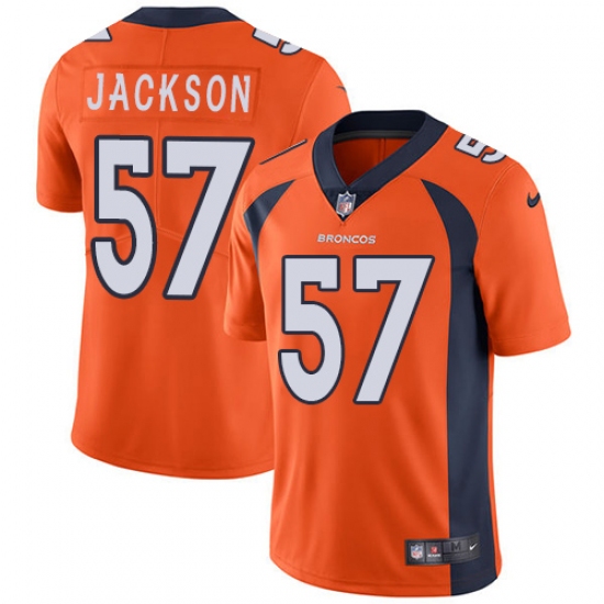 Youth Nike Denver Broncos #57 Tom Jackson Orange Team Color Vapor Untouchable Limited Player NFL Jersey - Ujersey