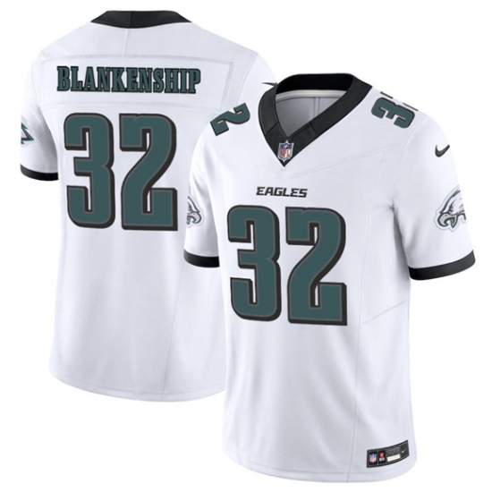 Men's Philadelphia Eagles #32 Reed Blankenship White 2025 F.U.S.E. Vapor Untouchable Limited Football Stitched Jersey - Ujersey