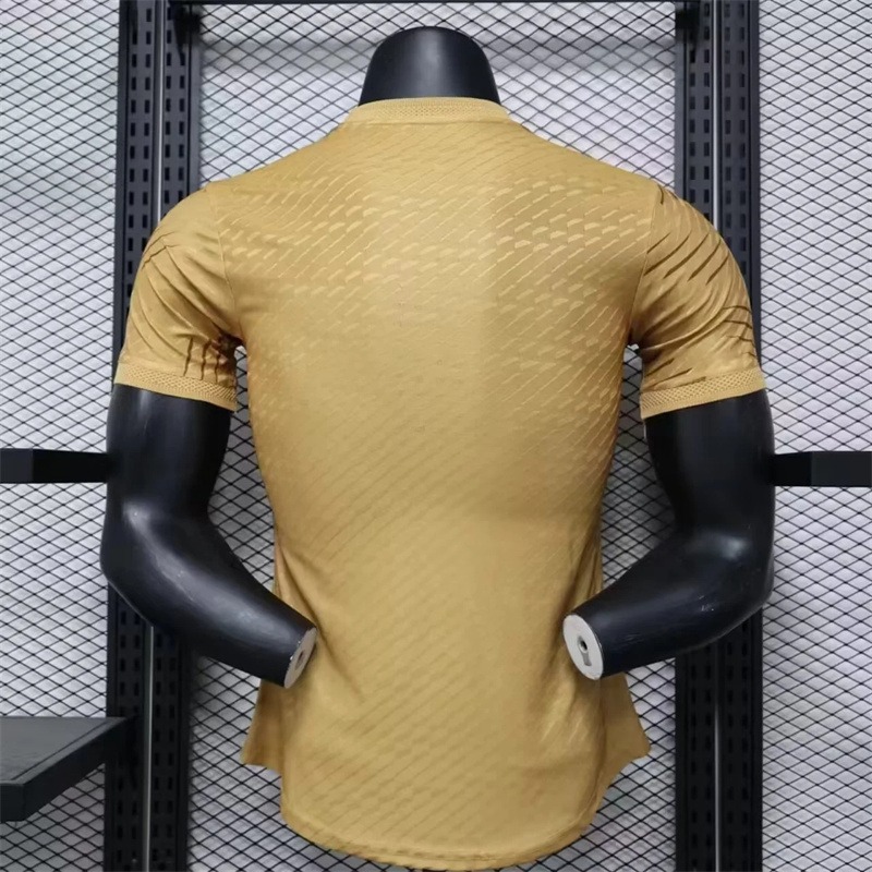 Real Madrid Soccer Jersey Golden Special Edition Shirt 2023/24