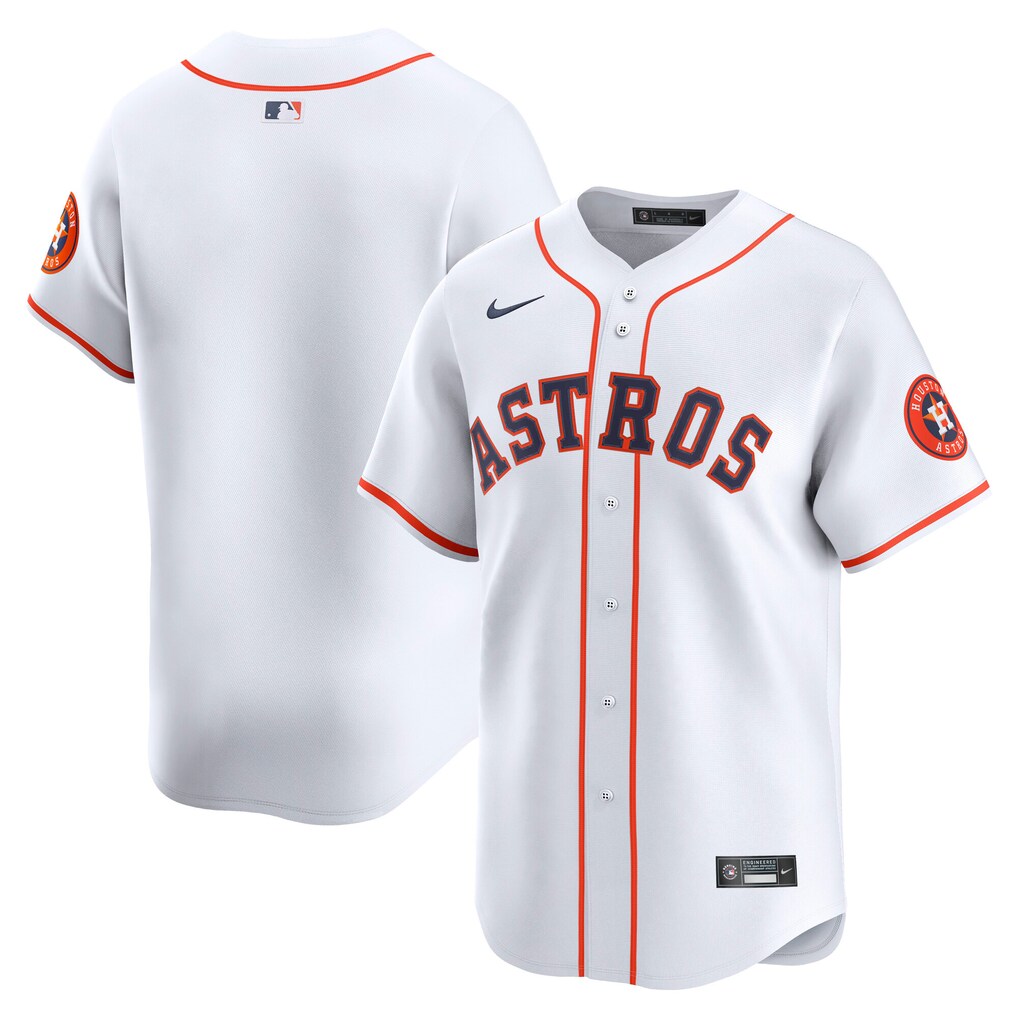 Youth Houston Astros  Nike White Home Limited Jersey - Ujersey