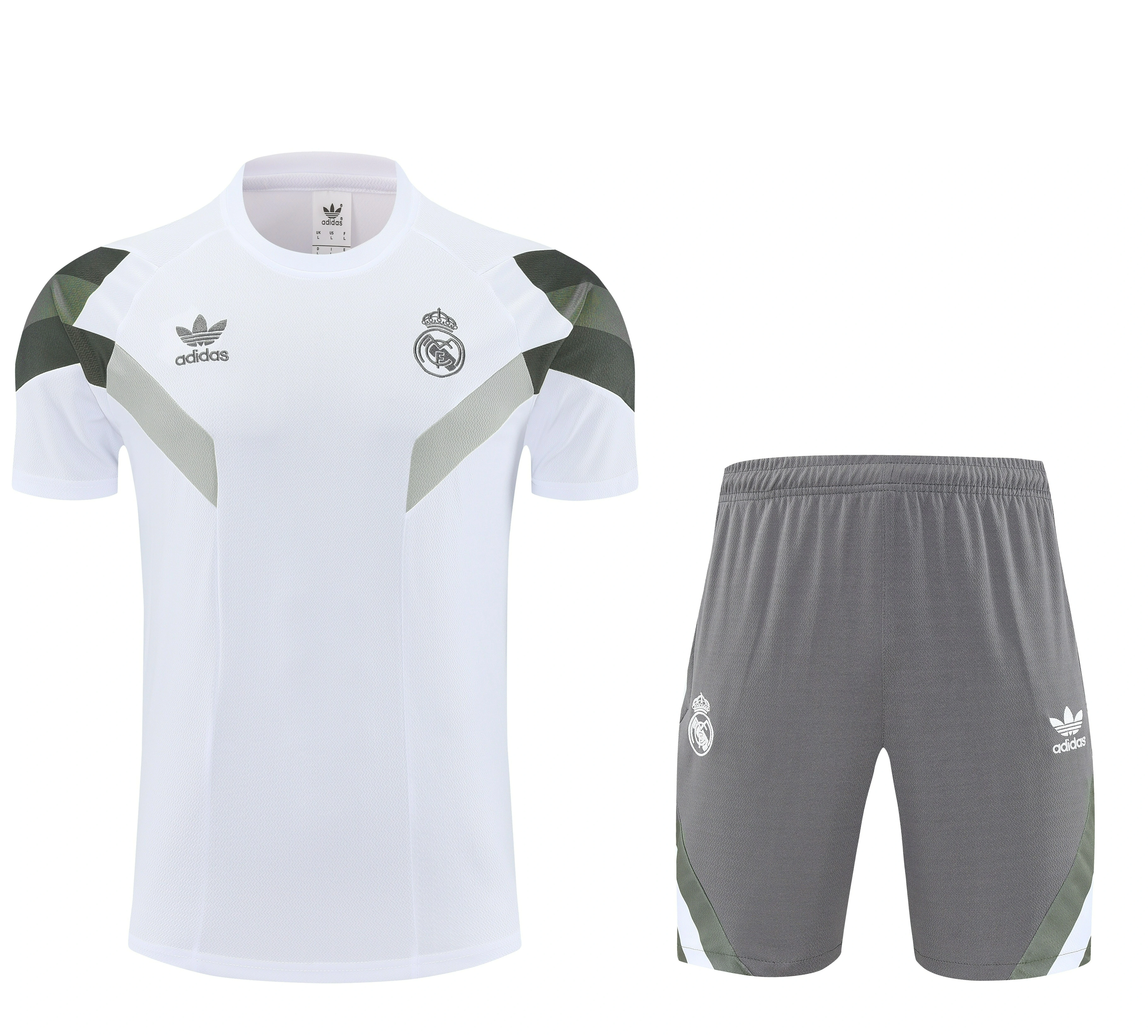 Real Madrid Training Jersey Kit White 2025/26 - U-jersey