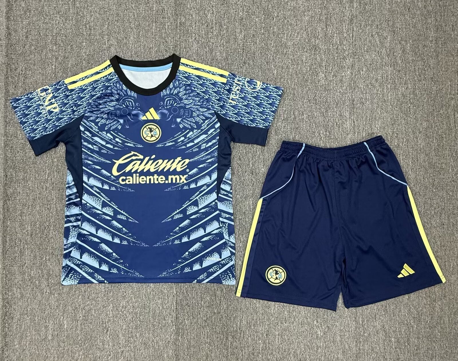 Club America Soccer Jersey Away Kids Kit Jersey+Shorts 2025/26 - Ujersey NHL