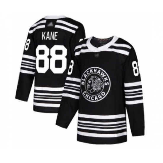 Youth Chicago Blackhawks #88 Patrick Kane Authentic Black Alternate Hockey Jersey
