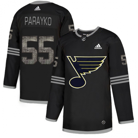 Men's Adidas St. Louis Blues #55 Colton Parayko Black Authentic Classic Stitched NHL Jersey - Ujersey