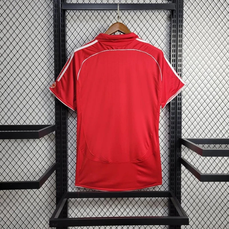 Liverpool Retro Football Jersey Home Custom Shirt 2006/07 - ujerseystore