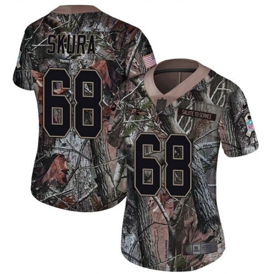 Women's Nike Baltimore Ravens #87 Maxx Williams Limited Camo Salute to Service NFL Jersey - Ujersey