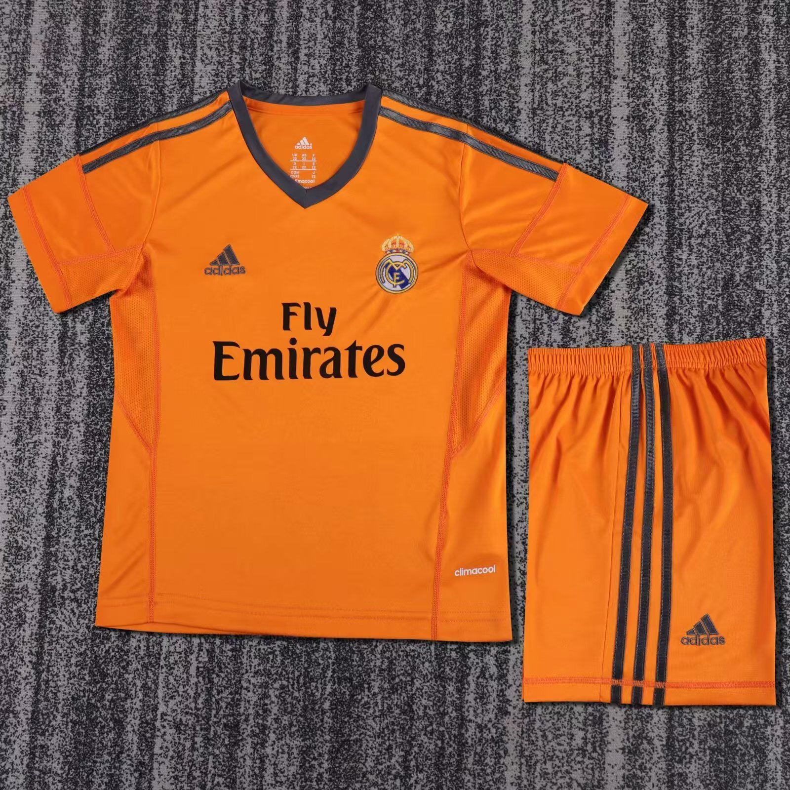 Real Madrid Retro Jersey Third Away Kids Kit Jersey+Shorts 2013/14 - U-jersey