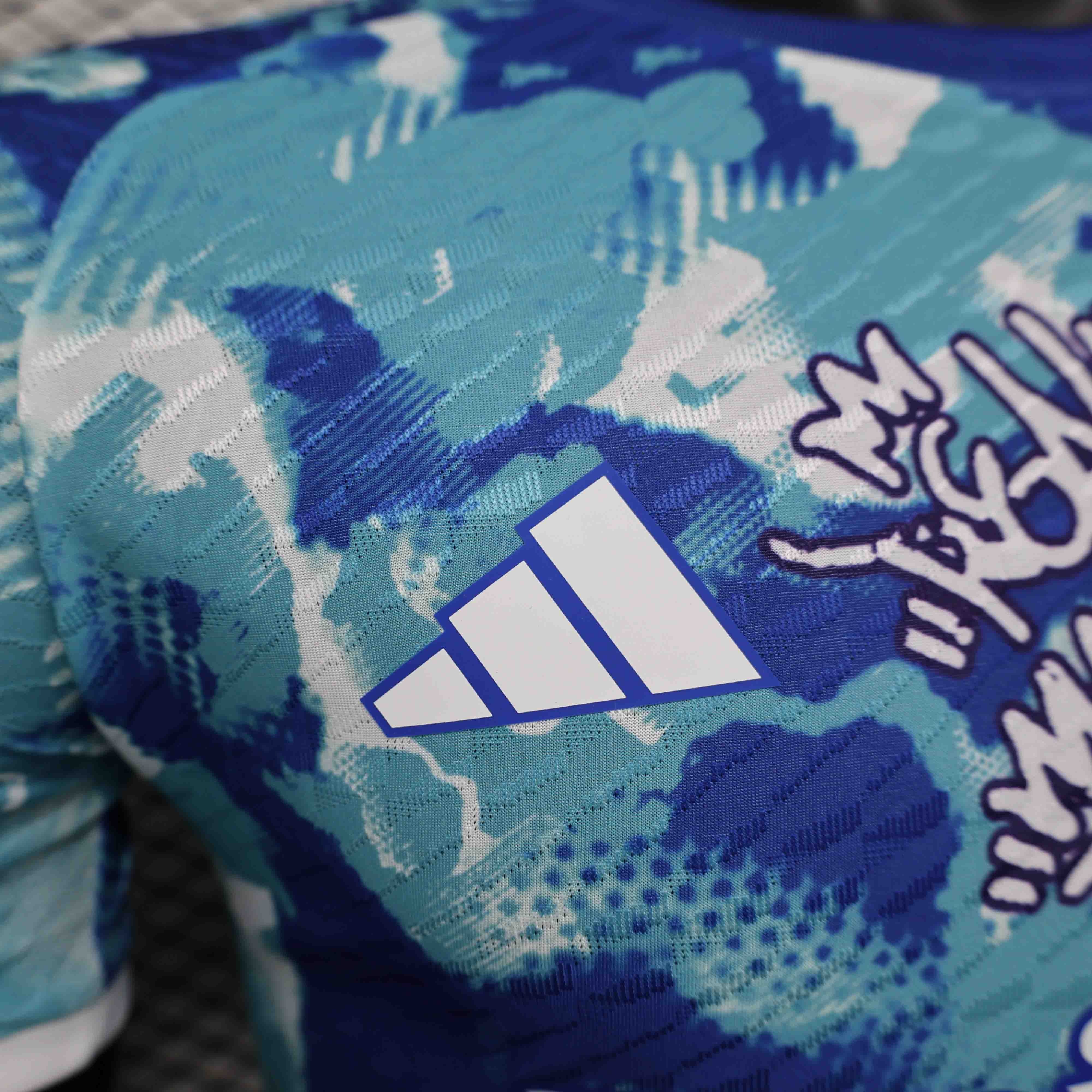 Real Madrid Soccer Jersey Ocean Special Edition Shirt 2024/25