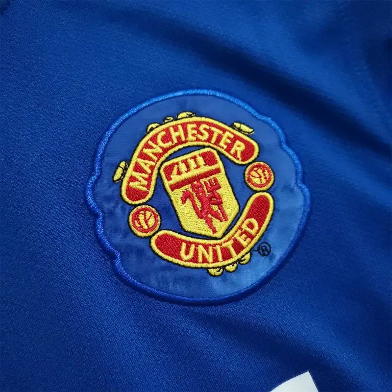 Manchester United Retro Home Long Sleeve Football Jersey Shirt 2008/09 - Ujersey NHL