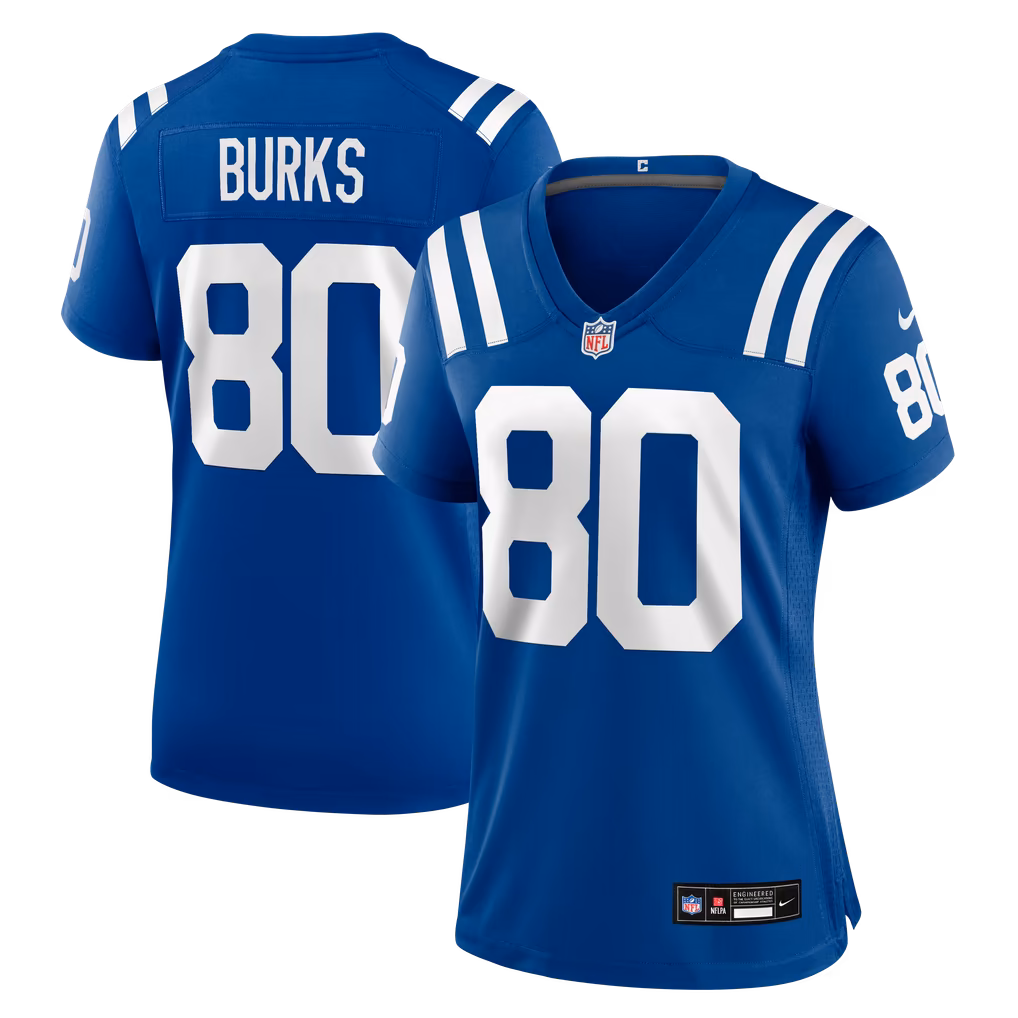 Women's Indianapolis Colts Deion Burks Nike Royal Team Game Jersey - U-jersey