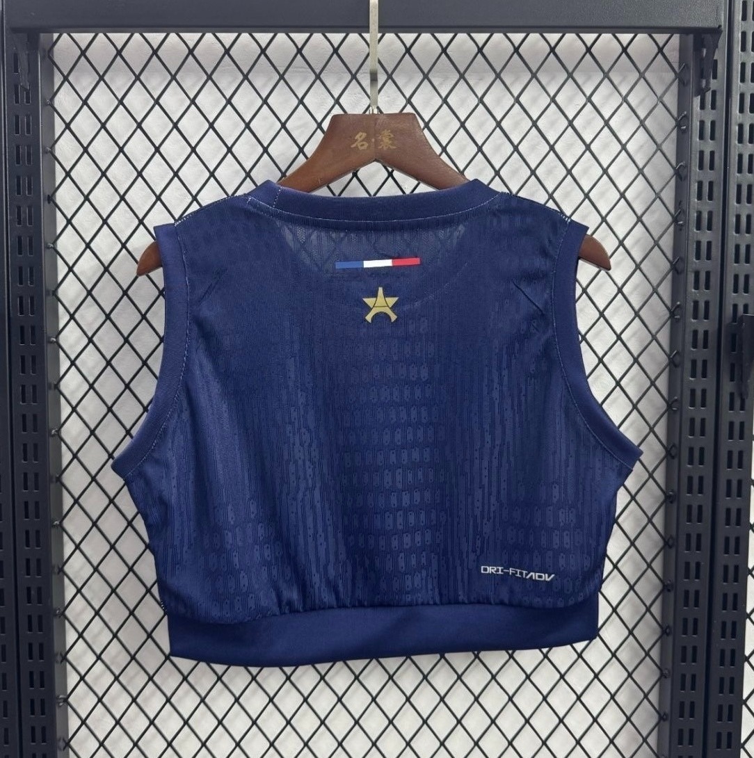 PSG Soccer Jersey Home Women's Vest 2024/25 - Ujersey NHL