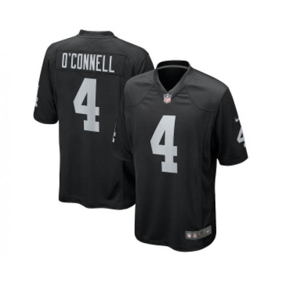 Men's Nike Las Vegas Raiders #4 Aidan O'Connell Black Limited Jersey - Ujersey