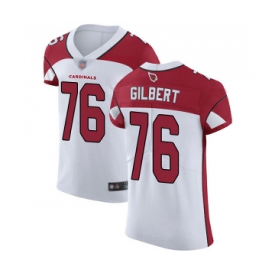 Men's Arizona Cardinals #76 Marcus Gilbert White Vapor Untouchable Elite Player Football Jersey - Ujersey