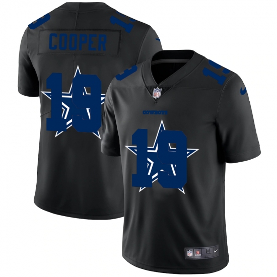 Men's Dallas Cowboys #19 Amari Cooper Black Nike Black Shadow Edition Limited Jersey - Ujersey