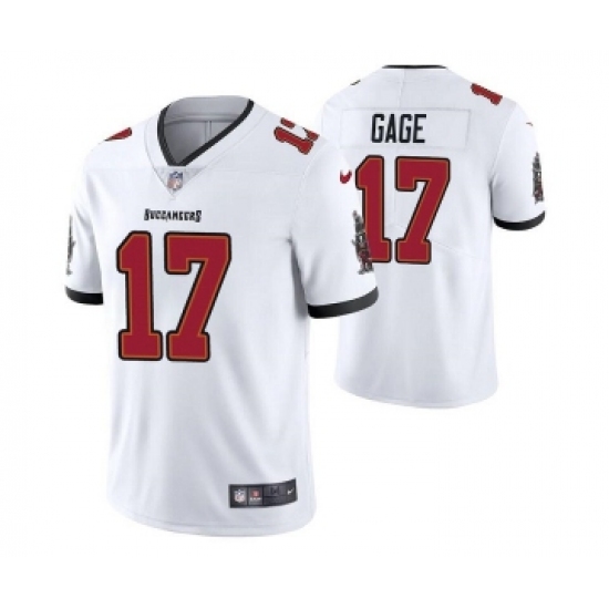 Men's Tampa Bay Buccaneers #17 Russell Gage White Vapor Untouchable Limited Stitched Jersey - Ujersey