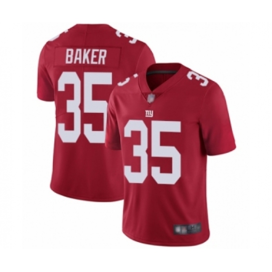 Men's New York Giants #35 Deandre Baker Red Alternate Vapor Untouchable Limited Player Football Jersey - Ujersey
