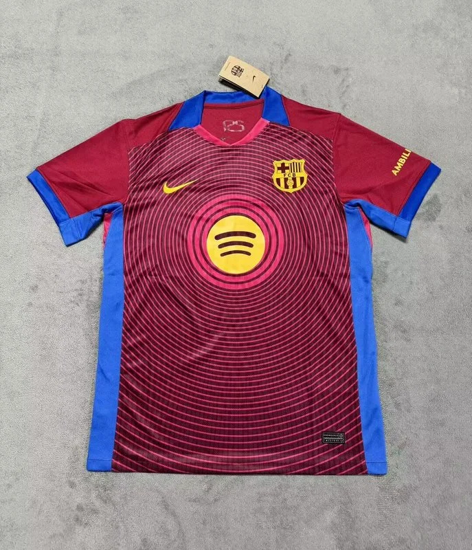 Barcelona Soccer Jersey Special Edition Custom Shirt 2025/26 - Ujersey