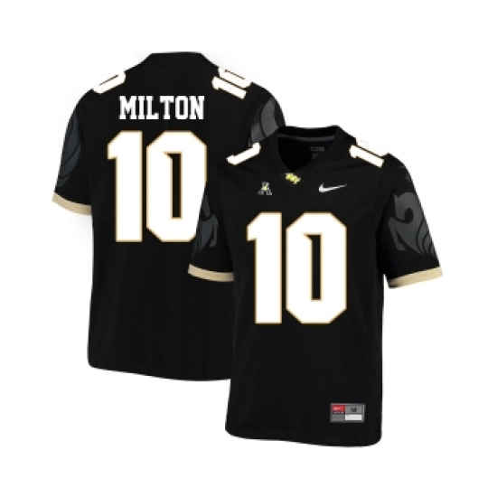 UCF Knights 10 Mckenzie Milton Black College Football Jersey - Ujersey