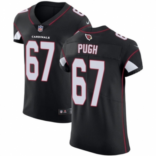 Men's Nike Arizona Cardinals #67 Justin Pugh Black Alternate Vapor Untouchable Elite Player NFL Jersey - Ujersey