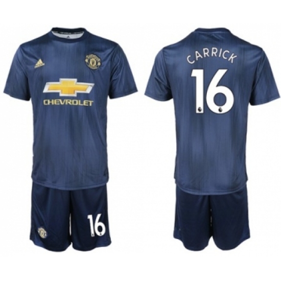 Manchester United #16 Carrick Third Soccer Club Jersey