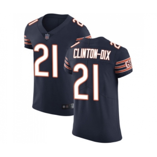 Men's Chicago Bears #21 Ha Clinton-Dix Navy Blue Team Color Vapor Untouchable Elite Player Football Jersey - Ujersey