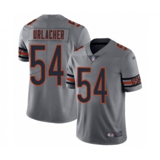 Men's Chicago Bears #54 Brian Urlacher Limited Silver Inverted Legend Football Jersey - Ujersey