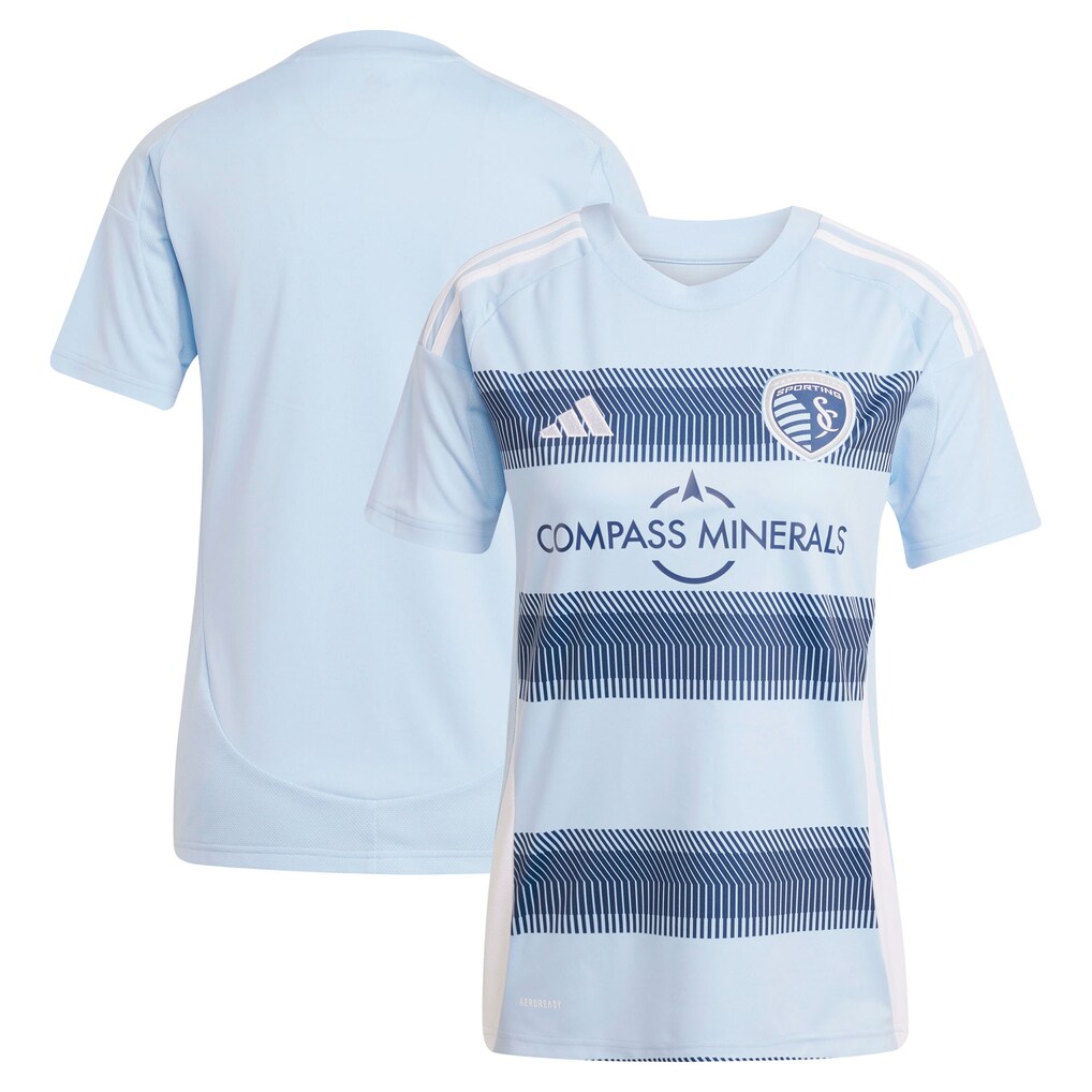 Women's Sporting Kansas City adidas Light Blue 2025 One KC Replica Jersey - Ujersey