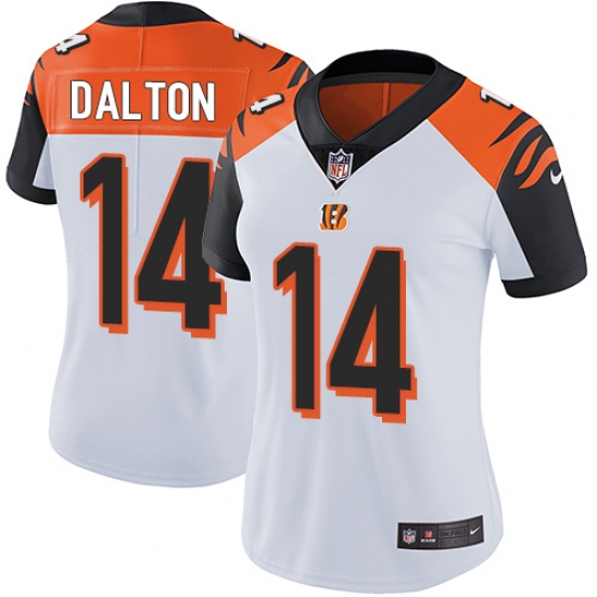Women's Nike Cincinnati Bengals #14 Andy Dalton Vapor Untouchable Limited White NFL Jersey - Ujersey
