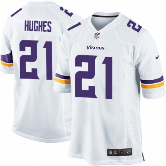 Men's Nike Minnesota Vikings #21 Mike Hughes Game White NFL Jersey - Ujersey