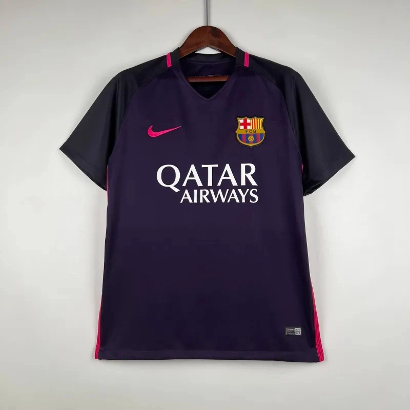 Barcelona Retro Jersey Away Soccer Shirt 2016-17 - Ujersey NHL