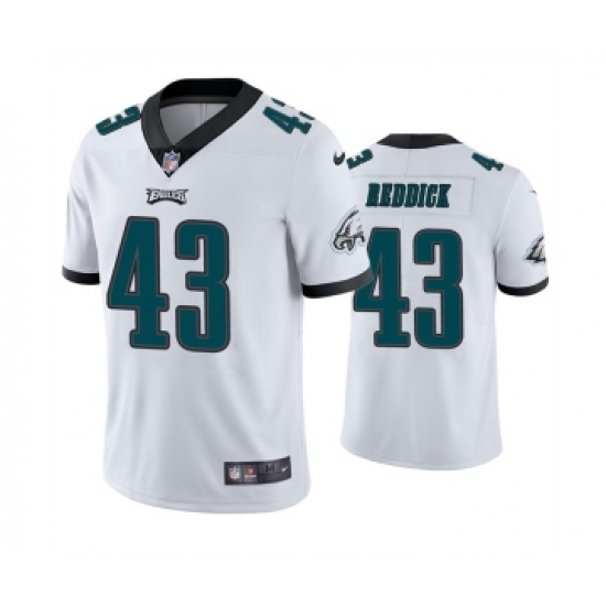 Men's Philadelphia Eagles #43 Haason Reddick White Vapor Untouchable Limited Stitched Jersey - Ujersey