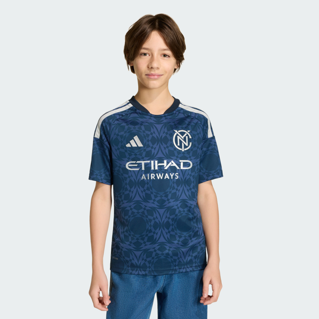 Youth New York City FC adidas Blue 2026 The All Nations Kit Replica Jersey - Ujersey