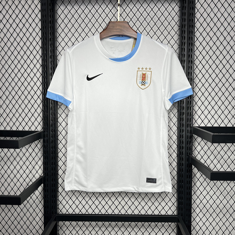 Uruguay Soccer Jersey Away Custom Shirt Copa America 2024 - ujerseystore
