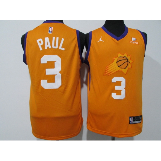 Men's Phoenix Suns #3 Chris Paul Nike Orange Swingman Jersey - Ujersey