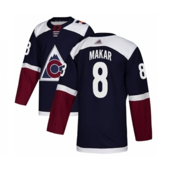 Men's Colorado Avalanche #8 Cale Makar Authentic Navy Blue Alternate Hockey Jersey - Ujersey