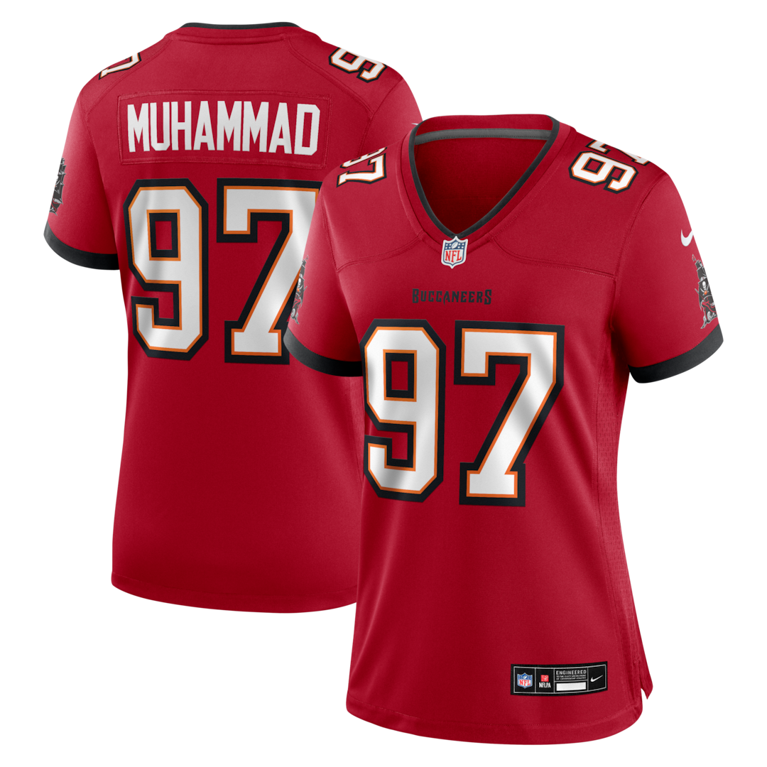 Women's Tampa Bay Buccaneers Al-Quadin Muhammad Nike Red Team Game Jersey