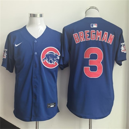 Men's Chicago Cubs #3 Alex Bregman Royal 2026 Limited Stitched Baseball Jersey - Ujersey