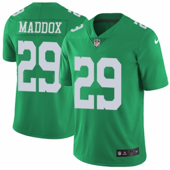 Youth Nike Philadelphia Eagles #29 Avonte Maddox Limited Green Rush Vapor Untouchable NFL Jersey - Ujersey