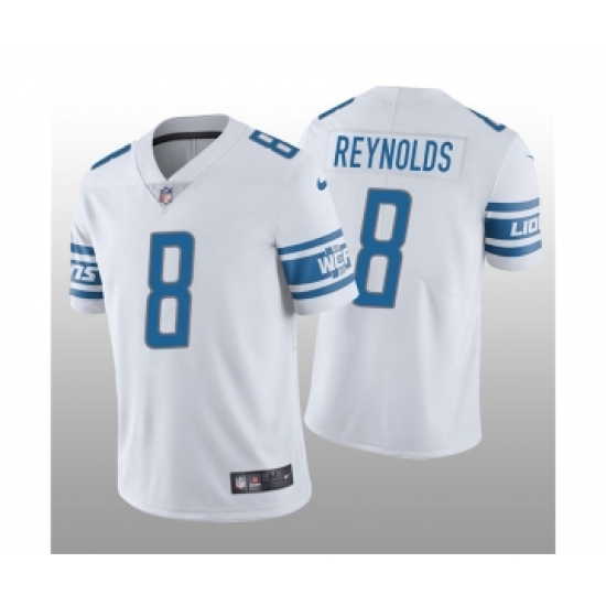 Men's Detroit Lions #8 Josh Reynolds White Vapor Untouchable Limited Stitched Jersey - Ujersey