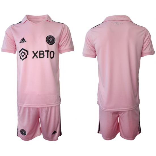 Men's Inter Miami CF Blank Pink 2023-24 Home Soccer Jersey - Ujersey