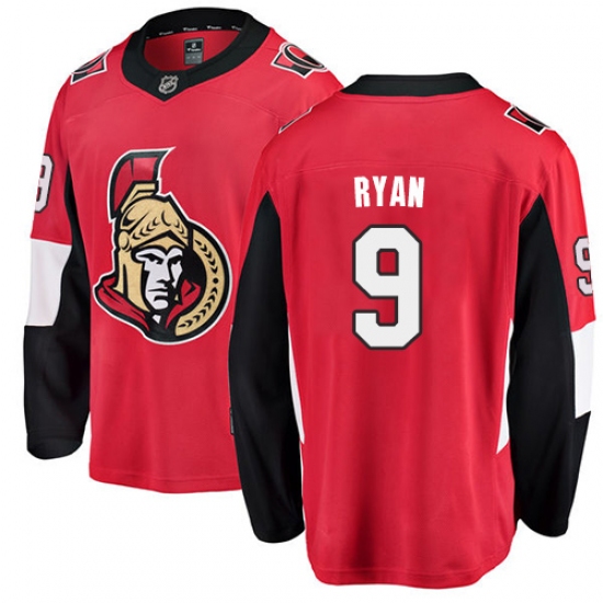 Youth Ottawa Senators #9 Bobby Ryan Fanatics Branded Red Home Breakaway NHL Jersey - Ujersey